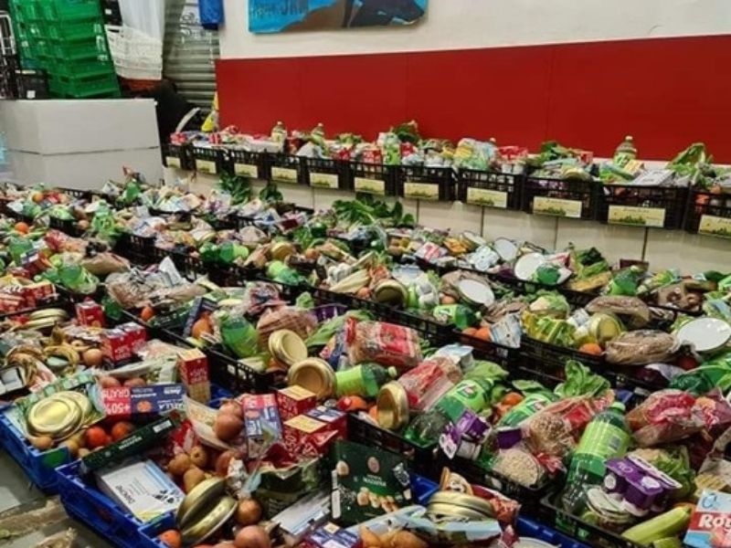 Recepción de alimentos